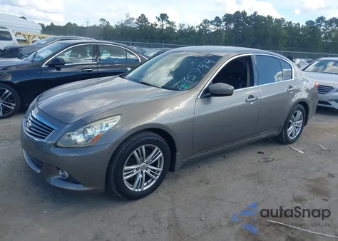 2012 Infiniti G37X z USA, uszkodzony, nr VIN JN1CV6AR6CM675799